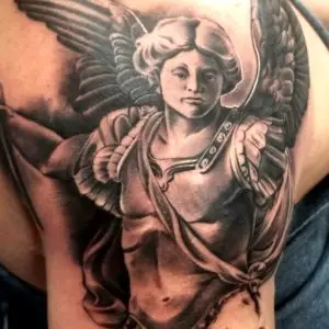 Saint Michael The Archangel Tattoo