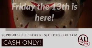 $13 tattoos