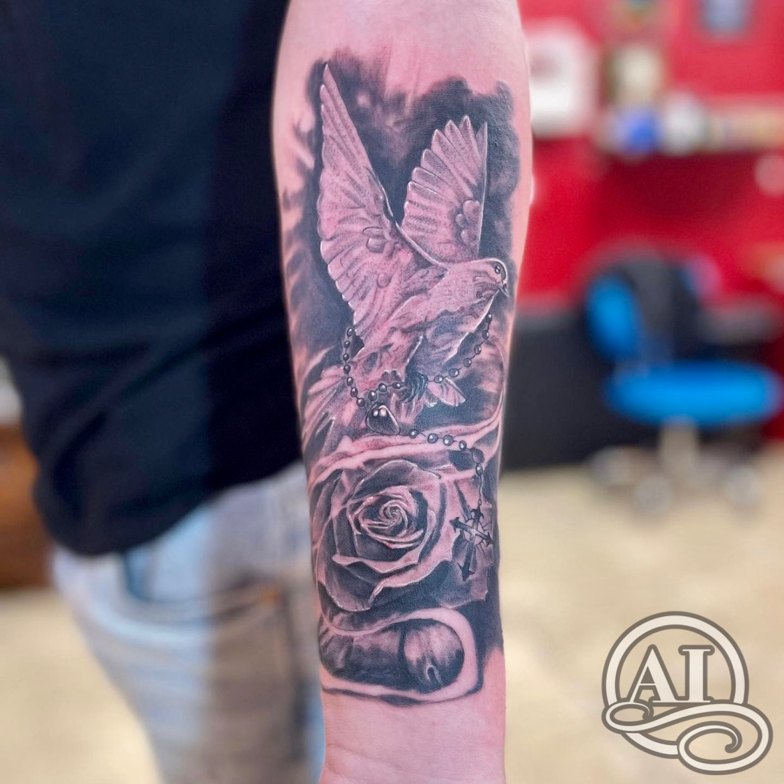 Details 174+ dove forearm tattoo latest