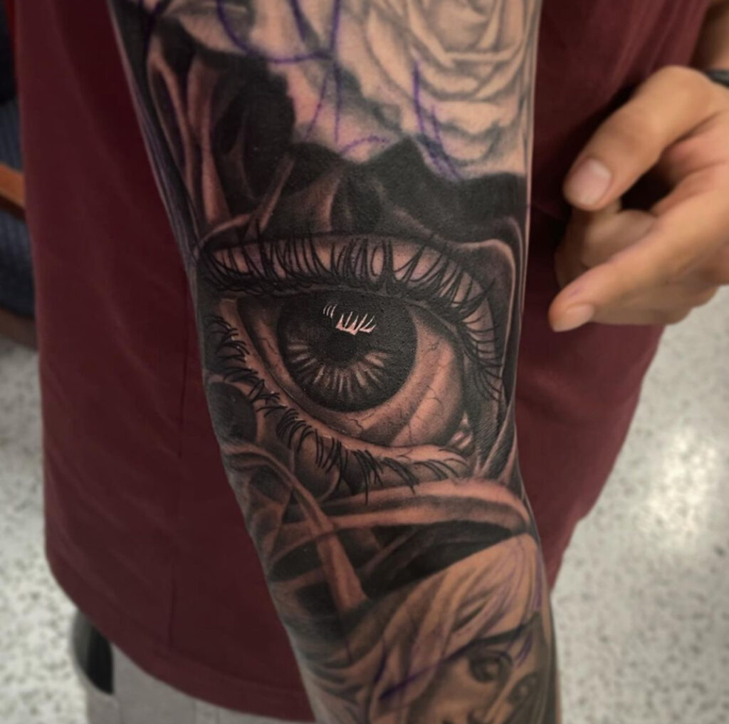 Tattoo by Alex Emling at Artistic Impressions Tattoo Studio, the best Tattoo Studio in Katy, Texas