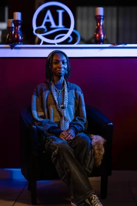 Portrait of Cadin piercer at Artistic Impressions Tattoo Studio located in both Katy, and Sugar Land, Texas